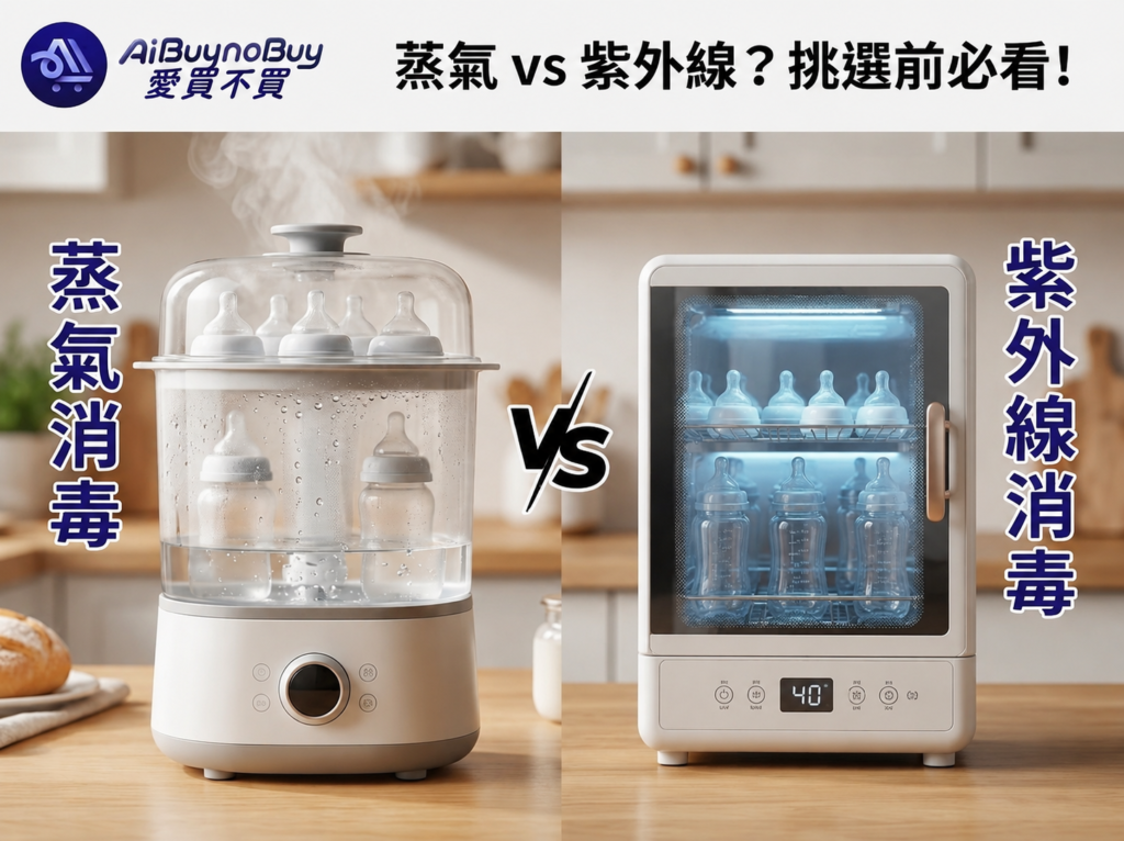 紫外線與蒸氣奶瓶消毒鍋功能挑選重點比較精選圖