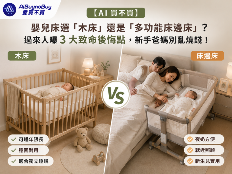 精選圖片_嬰兒床選「木床」還是「多功能床邊床」